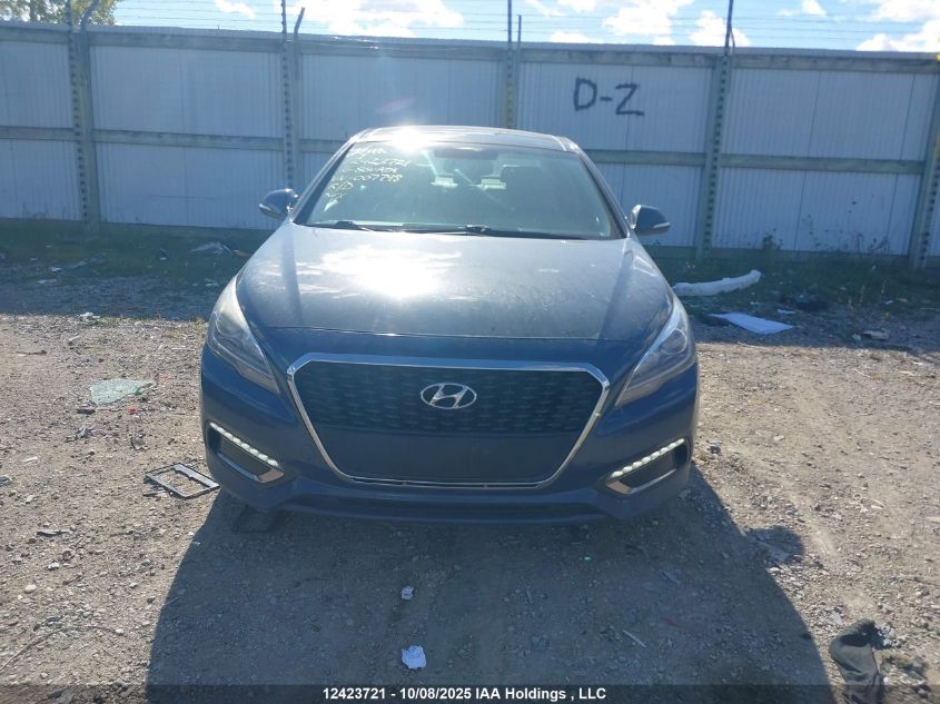 2016 Hyundai Sonata Hybrid/Limited VIN: KMHE34L14GA007798 Lot: 12423721