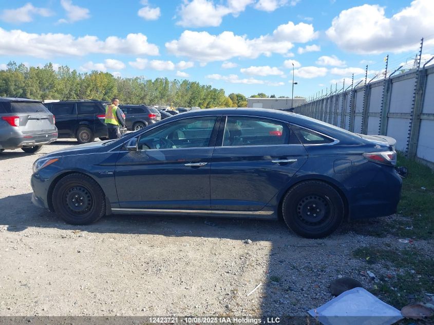 2016 Hyundai Sonata Hybrid/Limited VIN: KMHE34L14GA007798 Lot: 12423721