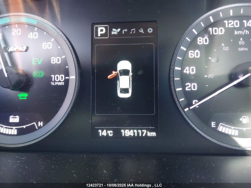 2016 Hyundai Sonata Hybrid/Limited VIN: KMHE34L14GA007798 Lot: 12423721