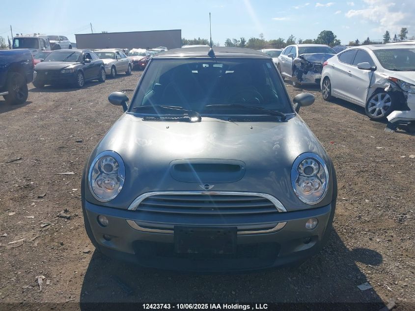 2005 Mini Cooper S VIN: WMWRH33485TF80099 Lot: 12423743