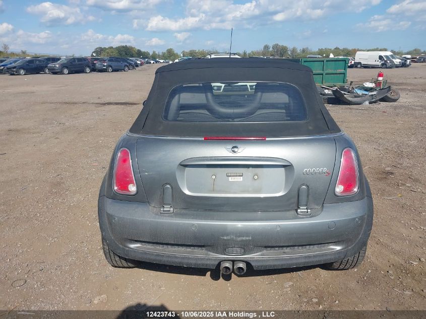 2005 Mini Cooper S VIN: WMWRH33485TF80099 Lot: 12423743