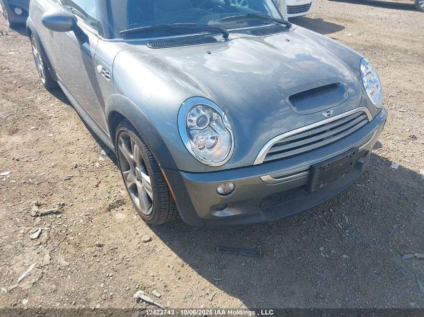 2005 Mini Cooper S VIN: WMWRH33485TF80099 Lot: 12423743