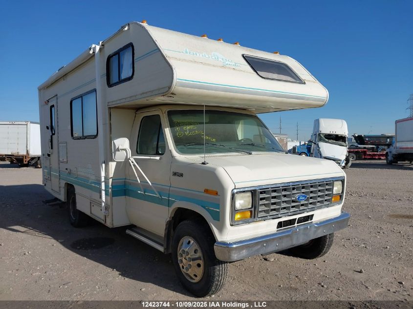 1991 Ford Econoline E350 Cutaway Van VIN: 1FDKE30HXMHB05312 Lot: 12423744