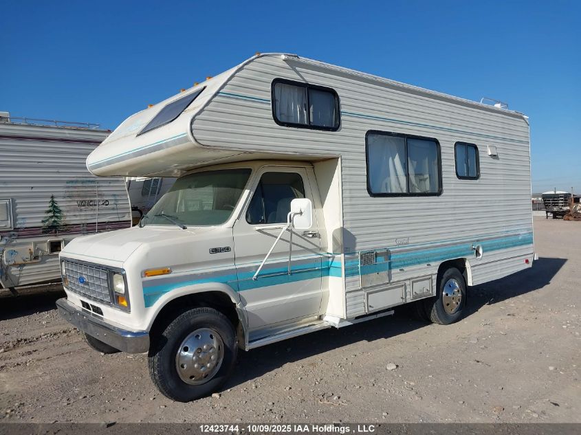 1991 Ford Econoline E350 Cutaway Van VIN: 1FDKE30HXMHB05312 Lot: 12423744