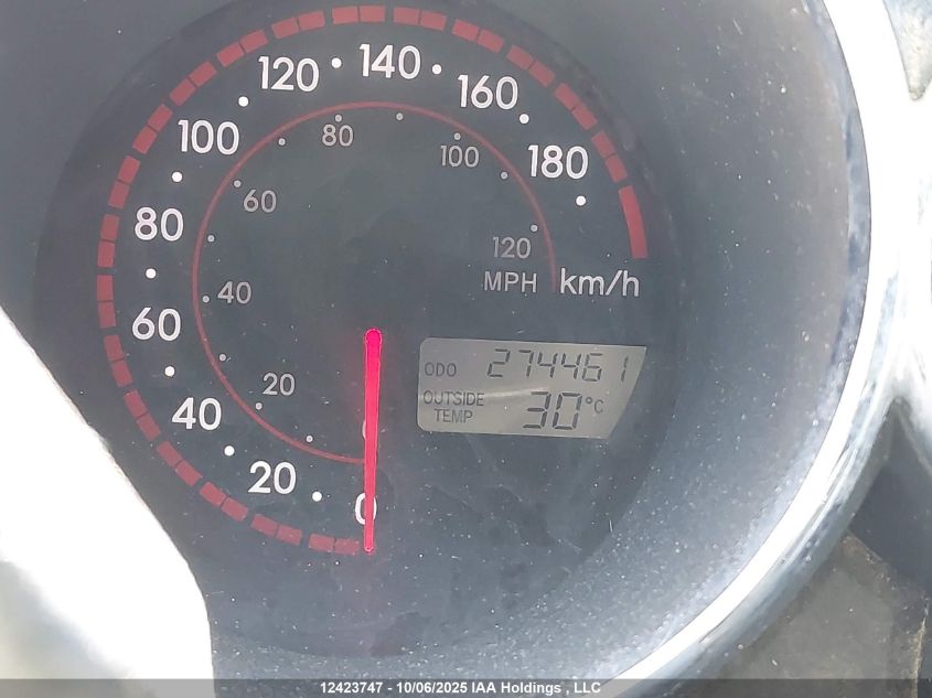 2007 Pontiac Vibe VIN: 5Y2SL65877Z407000 Lot: 12423747