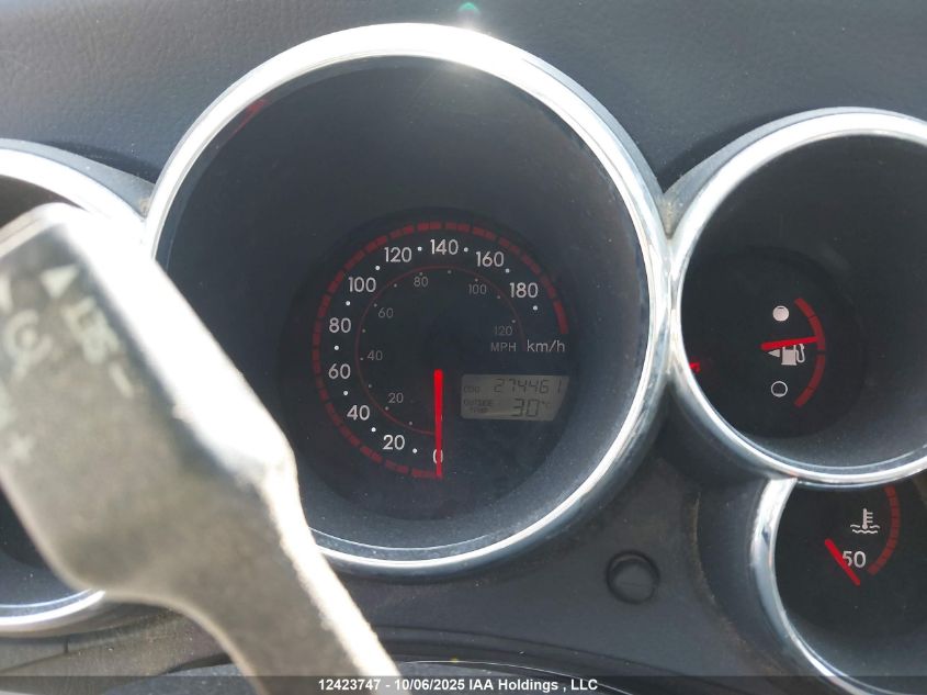 2007 Pontiac Vibe VIN: 5Y2SL65877Z407000 Lot: 12423747