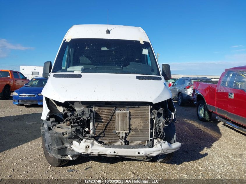 2022 Mercedes-Benz Sprinter 2500 Standard Roof I4 Diesel VIN: W1Y4DBHY2NP481262 Lot: 12423748