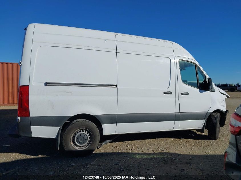 2022 Mercedes-Benz Sprinter 2500 Standard Roof I4 Diesel VIN: W1Y4DBHY2NP481262 Lot: 12423748