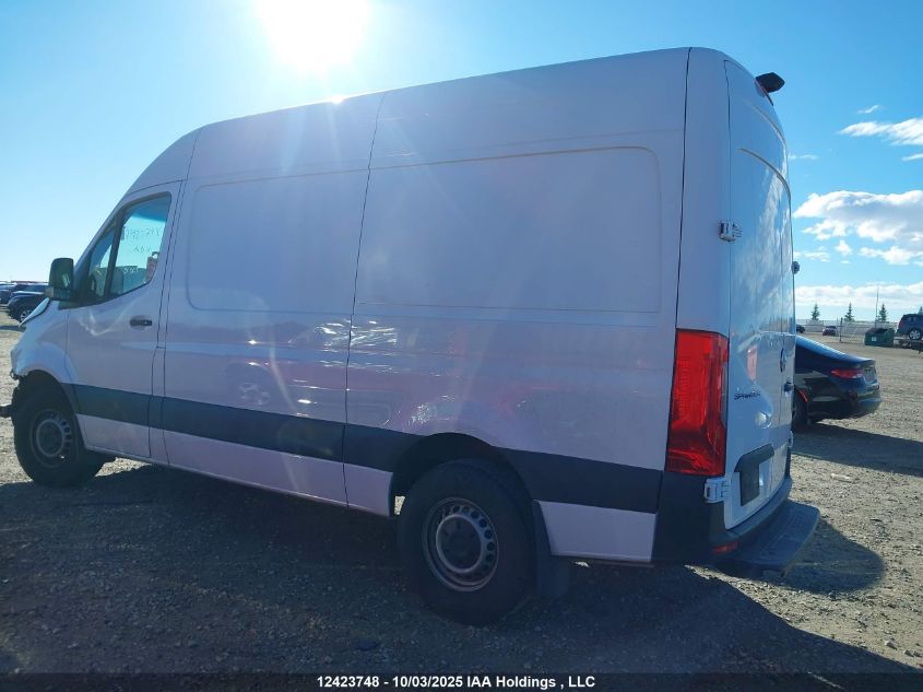 2022 Mercedes-Benz Sprinter 2500 Standard Roof I4 Diesel VIN: W1Y4DBHY2NP481262 Lot: 12423748