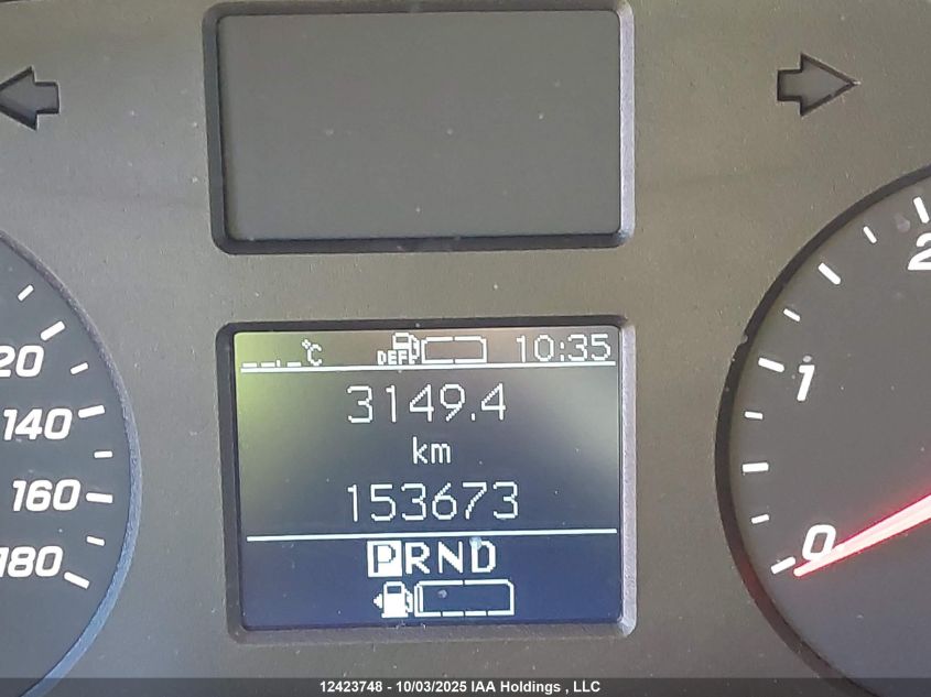 2022 Mercedes-Benz Sprinter 2500 Standard Roof I4 Diesel VIN: W1Y4DBHY2NP481262 Lot: 12423748