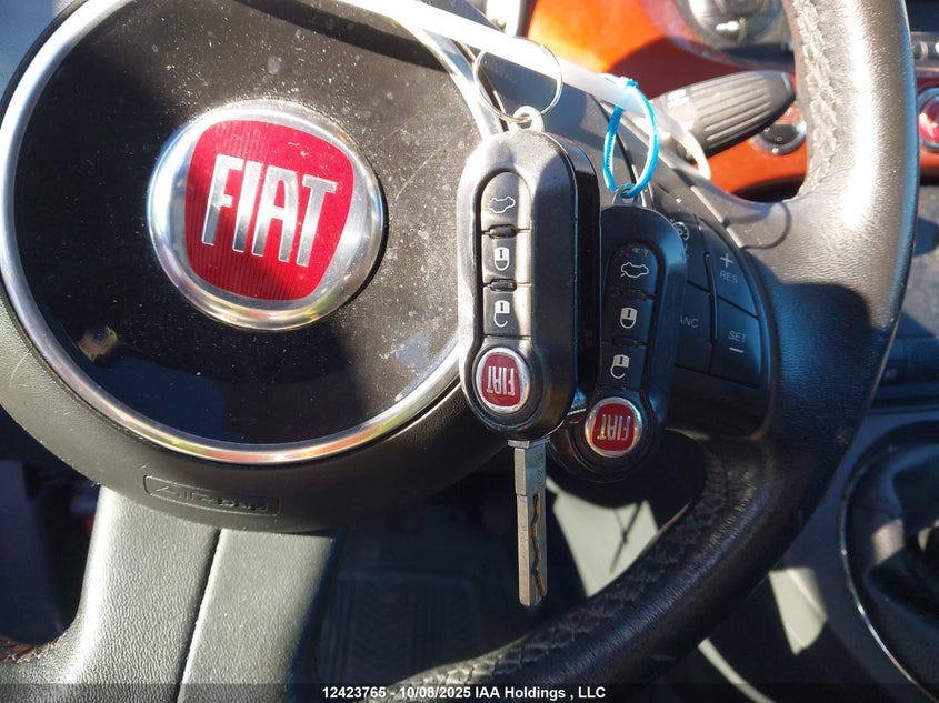 2013 Fiat 500 Lounge VIN: 3C3CFFCR3DT534356 Lot: 12423765