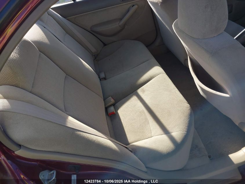 2002 Honda Civic Lx VIN: 2HGES16852H944637 Lot: 12423784