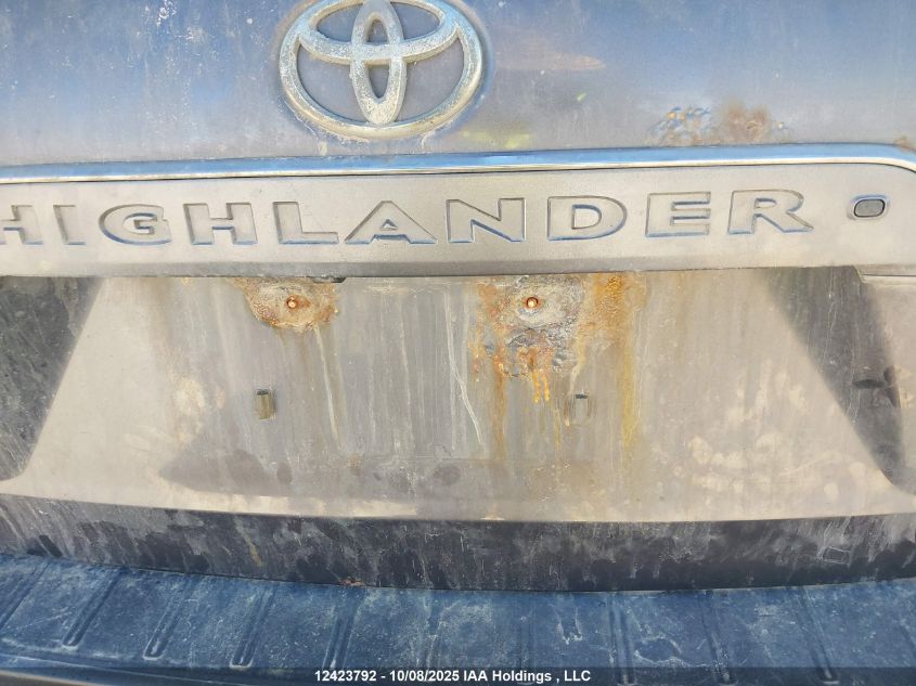 2008 Toyota Highlander Sport VIN: JTEES43A782091551 Lot: 12423792