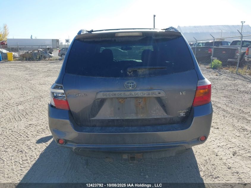 2008 Toyota Highlander Sport VIN: JTEES43A782091551 Lot: 12423792