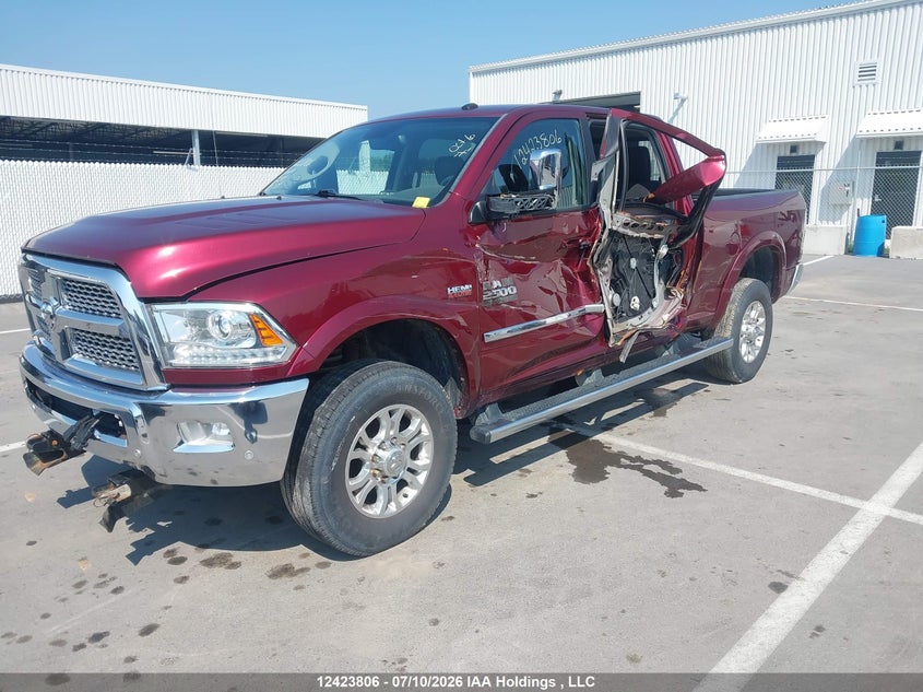 2017 RAM 2500, Левый бок, IAAI, VIN 3C6UR5FJ8HG657311 — фото 2