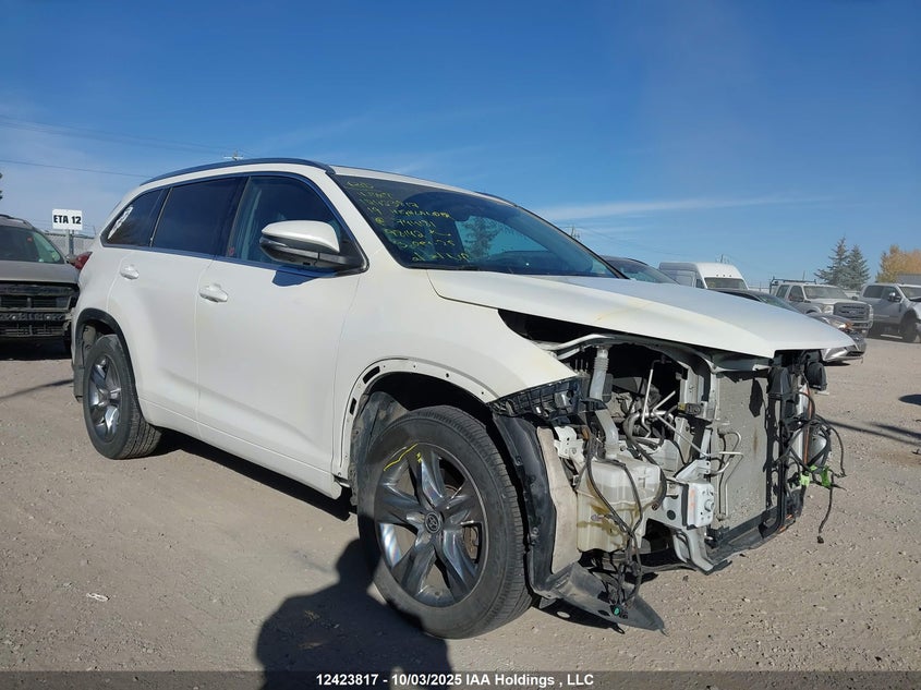 5TDDZRFHXKS744181 2019 Toyota Highlander Limited auction photo 1