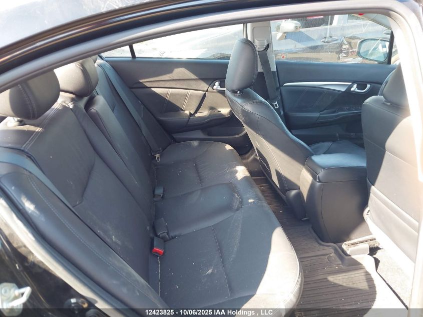 2015 Honda Civic Touring VIN: 2HGFB2F79FH018569 Lot: 12423825