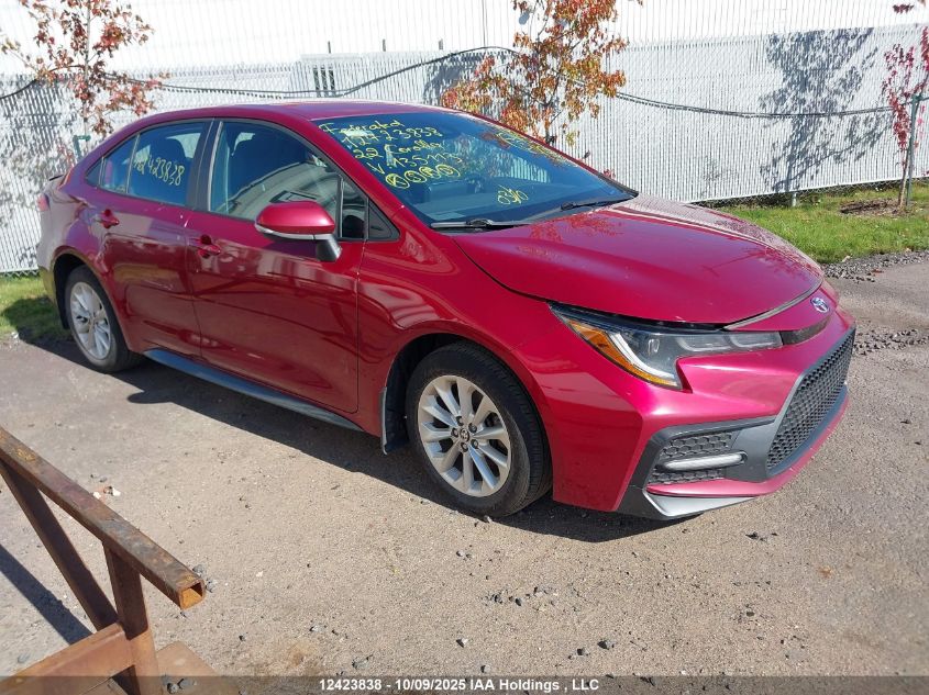 2022 Toyota Corolla Se VIN: 5YFB4MBE3NP135113 Lot: 12423838