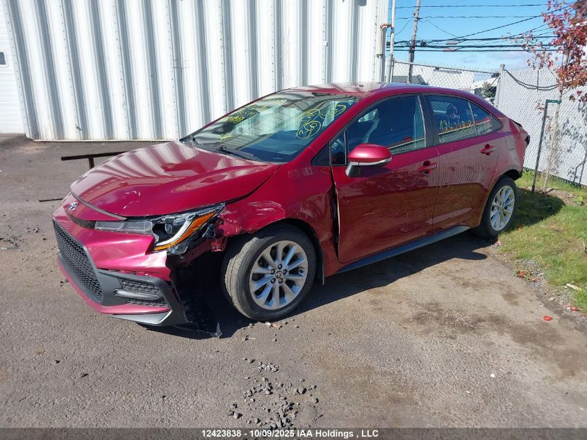 2022 Toyota Corolla Se VIN: 5YFB4MBE3NP135113 Lot: 12423838