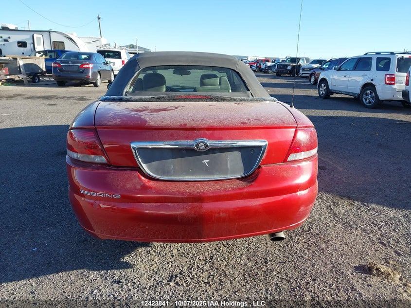 2001 Chrysler Sebring Lx VIN: 1C3EL45U21N664776 Lot: 12423841