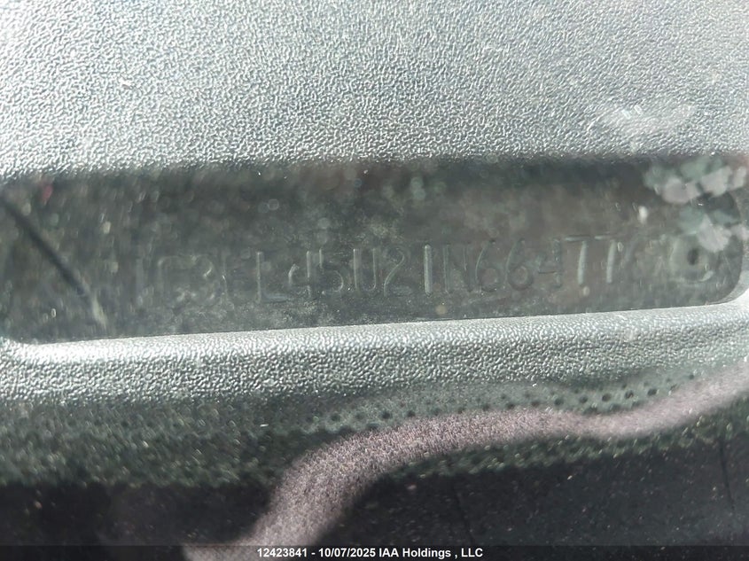 2001 Chrysler Sebring Lx VIN: 1C3EL45U21N664776 Lot: 12423841