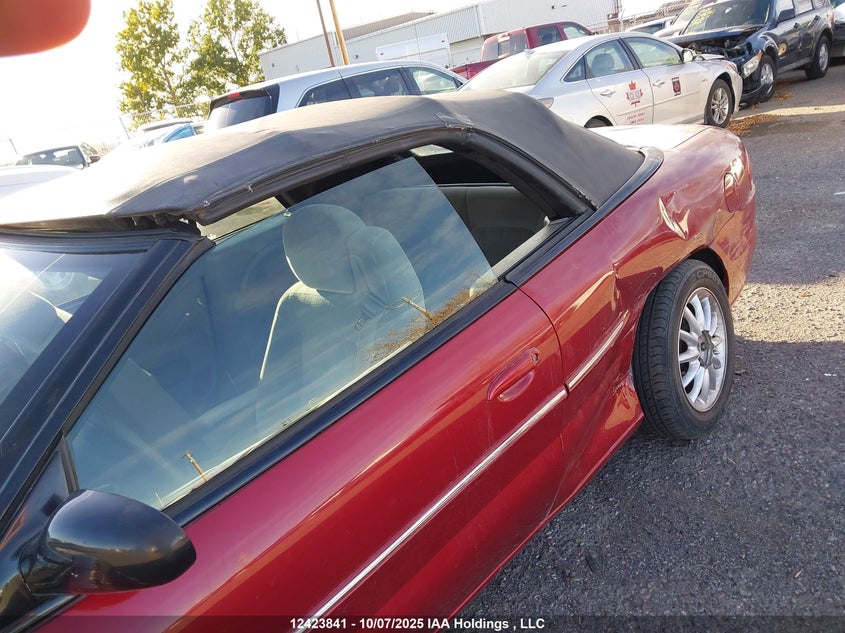 2001 Chrysler Sebring Lx VIN: 1C3EL45U21N664776 Lot: 12423841