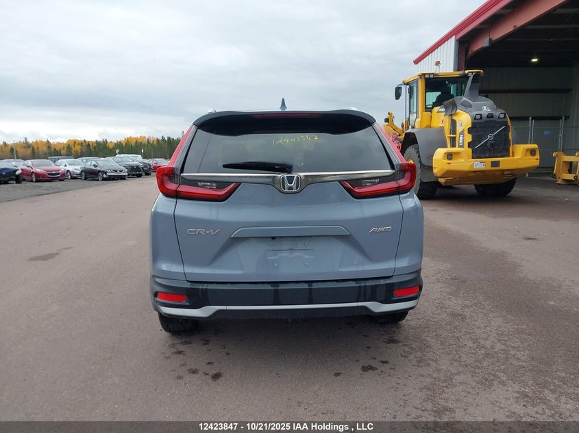 2022 Honda Cr-V Exl VIN: 2HKRW2H84NH216844 Lot: 12423847