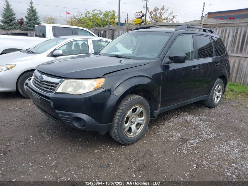2010 Subaru Forester Xs VIN: JF2SH6BC5AG756011 Lot: 12423964
