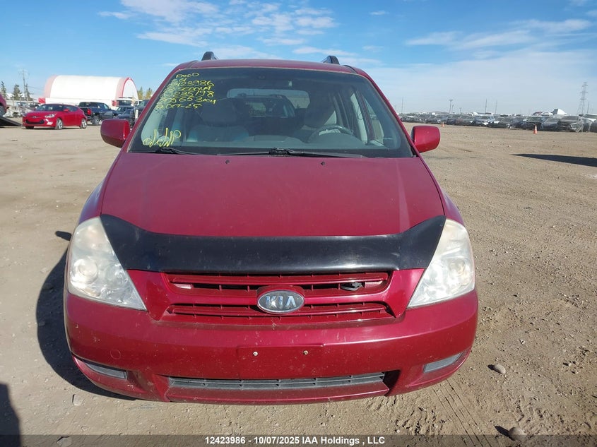 2008 Kia Sedona Ex VIN: KNDMB233686235198 Lot: 12423986