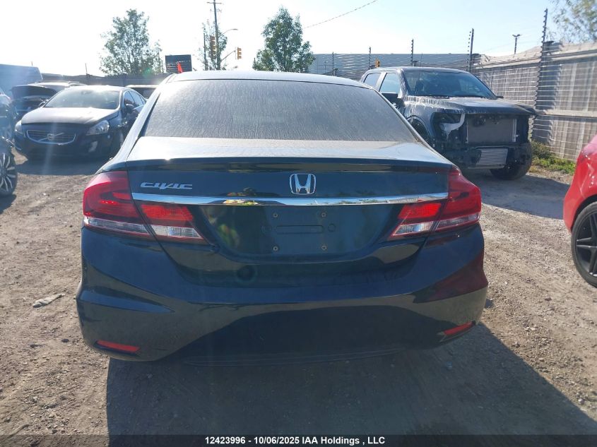2014 Honda Civic VIN: 2HGFB2F48EH004022 Lot: 12423996