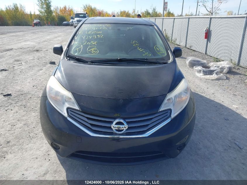 2015 Nissan Versa Note S/S Plus/Sv/Sl/Sr VIN: 3N1CE2CP2FL424992 Lot: 12424000