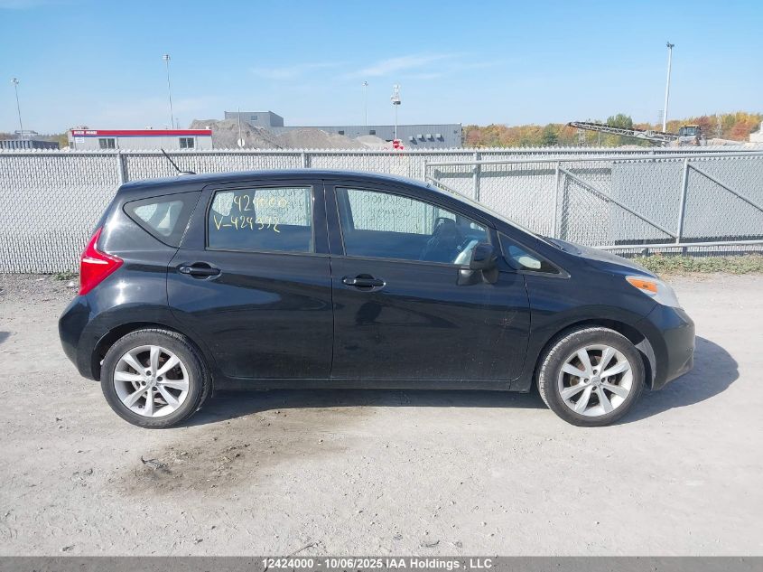 2015 Nissan Versa Note S/S Plus/Sv/Sl/Sr VIN: 3N1CE2CP2FL424992 Lot: 12424000