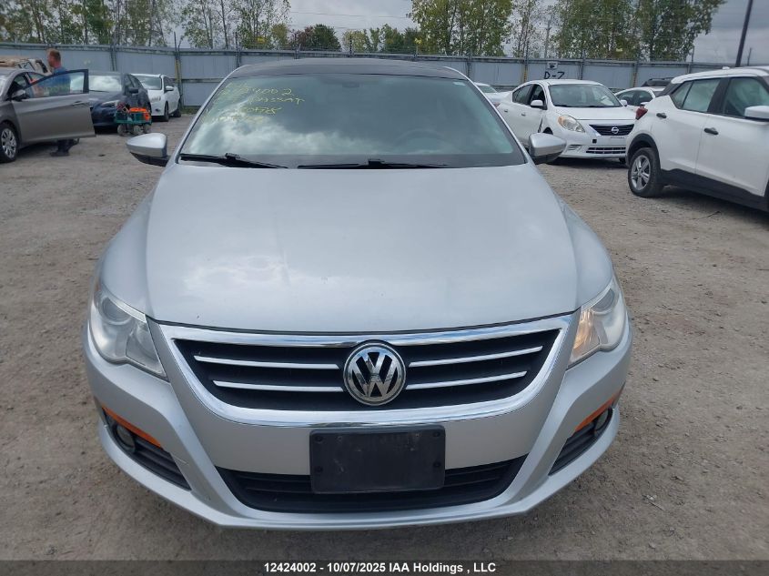 2009 Volkswagen Cc Luxury VIN: WVWHL93C49E530198 Lot: 12424002
