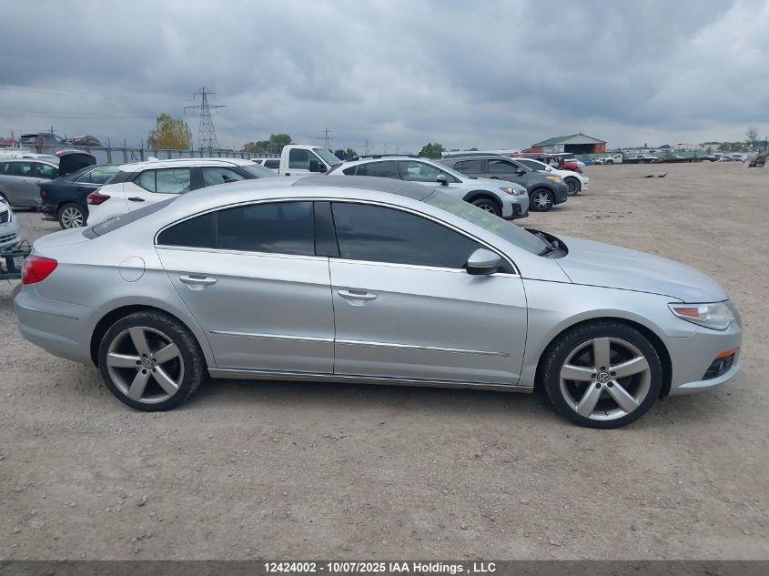 2009 Volkswagen Cc Luxury VIN: WVWHL93C49E530198 Lot: 12424002