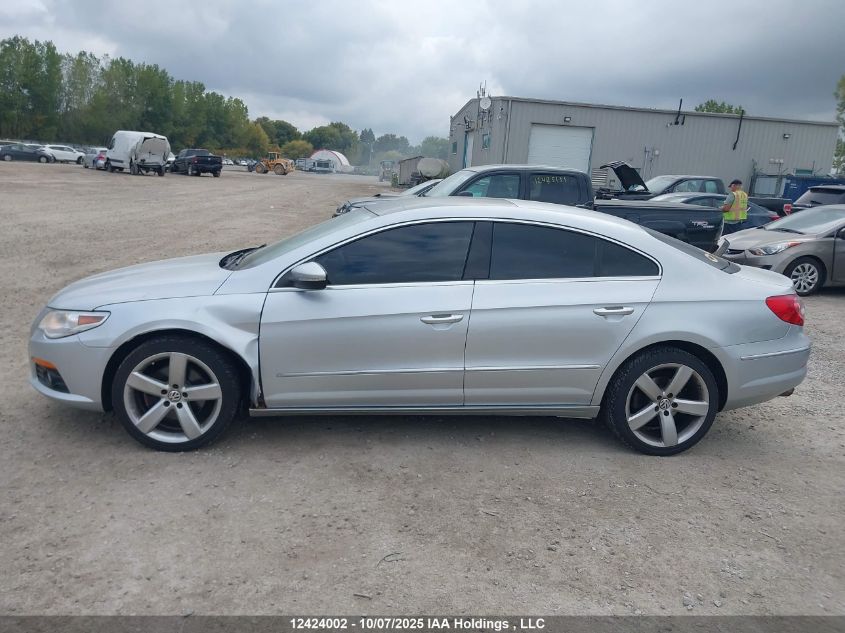 2009 Volkswagen Cc Luxury VIN: WVWHL93C49E530198 Lot: 12424002