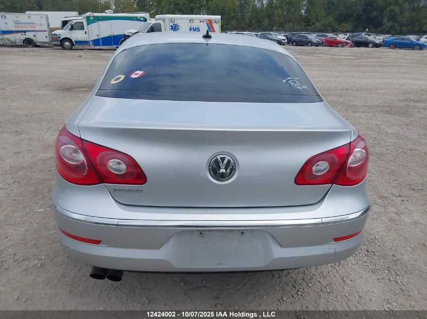 2009 Volkswagen Cc Luxury VIN: WVWHL93C49E530198 Lot: 12424002