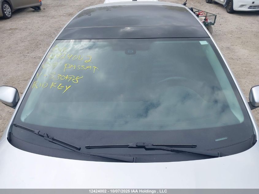 2009 Volkswagen Cc Luxury VIN: WVWHL93C49E530198 Lot: 12424002