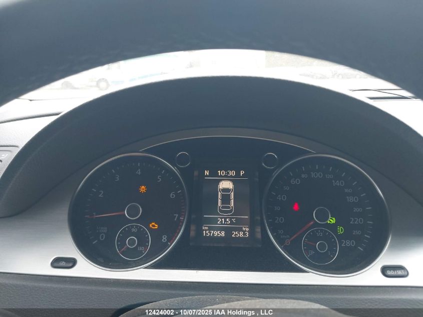 2009 Volkswagen Cc Luxury VIN: WVWHL93C49E530198 Lot: 12424002