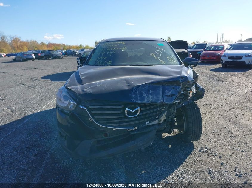 2016 Mazda Cx-5 Touring VIN: JM3KE4CY8G0918745 Lot: 12424006