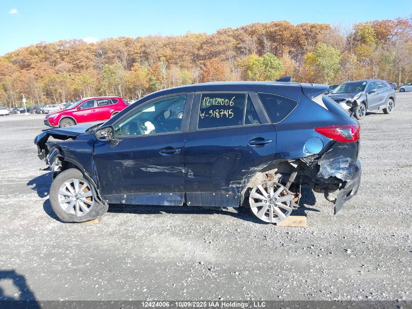 2016 Mazda Cx-5 Touring VIN: JM3KE4CY8G0918745 Lot: 12424006