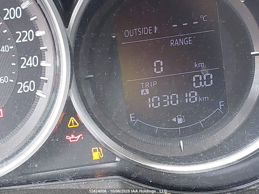 2016 Mazda Cx-5 Touring VIN: JM3KE4CY8G0918745 Lot: 12424006