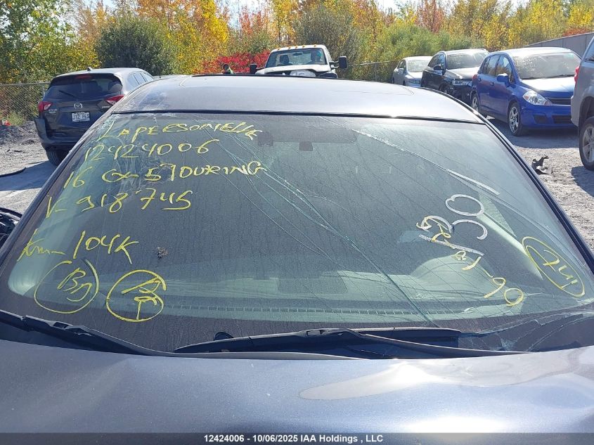 2016 Mazda Cx-5 Touring VIN: JM3KE4CY8G0918745 Lot: 12424006