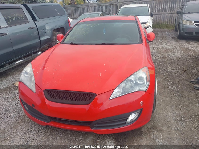 2010 Hyundai Genesis Coupe 2.0T VIN: KMHHT6KD5AU032638 Lot: 12424037