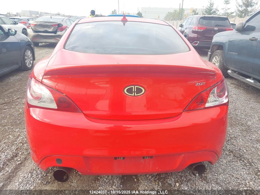 2010 Hyundai Genesis Coupe 2.0T VIN: KMHHT6KD5AU032638 Lot: 12424037