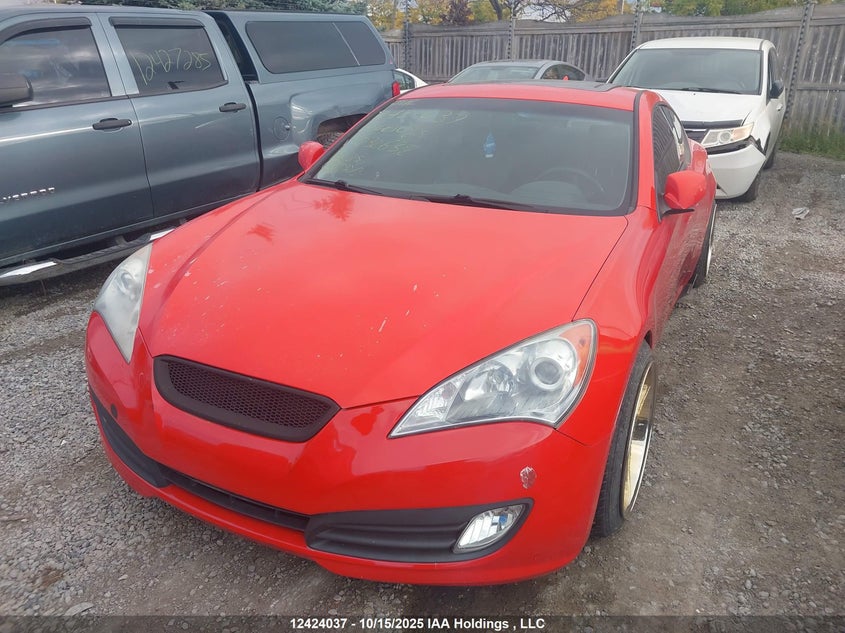 KMHHT6KD5AU032638 2010 HYUNDAI GENESIS COUPE photo no. 2