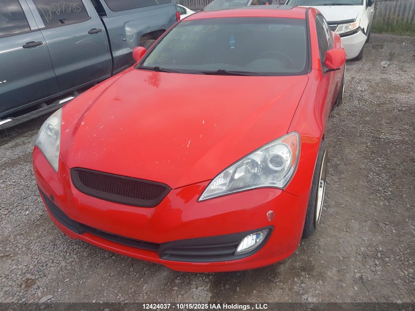 2010 Hyundai Genesis Coupe 2.0T VIN: KMHHT6KD5AU032638 Lot: 12424037