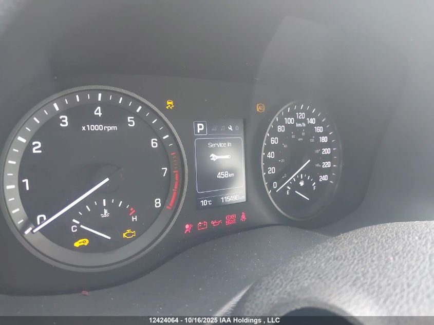 2018 Hyundai Tucson Premium 2.0L VIN: KM8J33A46JU727759 Lot: 12424064