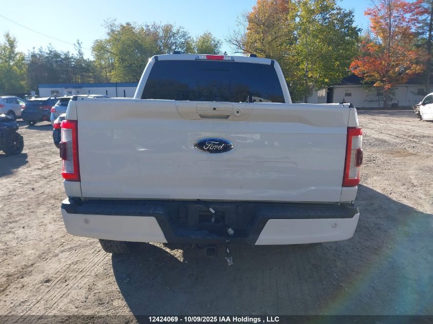 2023 Ford F-150 Lariat VIN: 1FTFW1E87PFC45883 Lot: 12424069