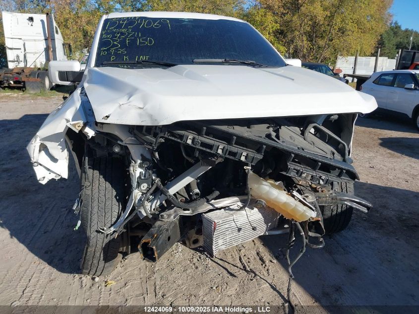 2023 Ford F-150 Lariat VIN: 1FTFW1E87PFC45883 Lot: 12424069