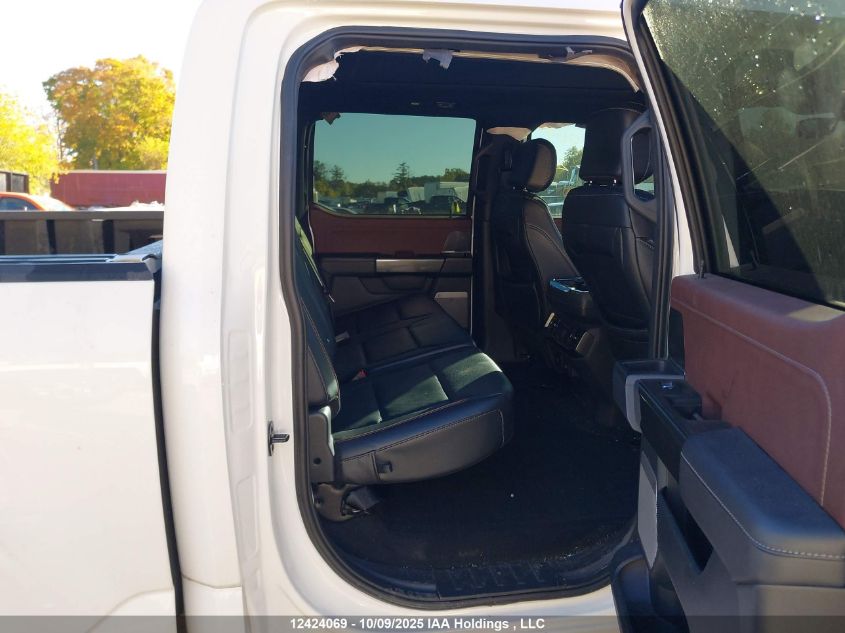 2023 Ford F-150 Lariat VIN: 1FTFW1E87PFC45883 Lot: 12424069